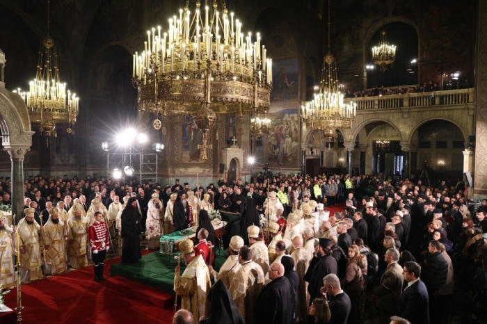 Заупокойна света Литургия, опело и погребение на Българския патриарх и Софийски митрополит Неофит